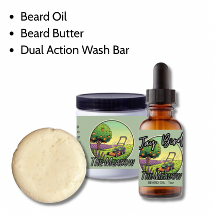 The Meadow Nourishing Wash Kit | Oil, Butter, and Wash Bar (Spring Limited)