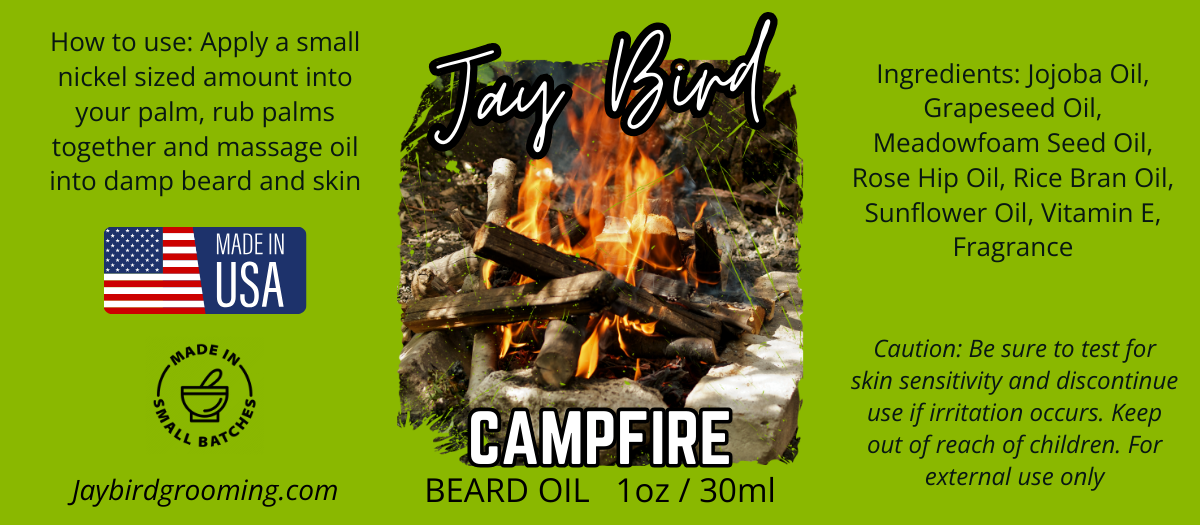 Campfire Beard Oil and Balm Bundle