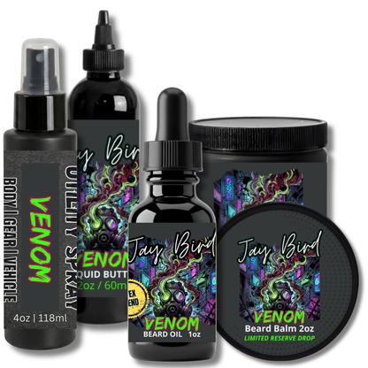 Venom Full Utility Arsenal (Limited Reserve) | Spiked Black Cherry • Resinous Incense • Sharp Yuzu