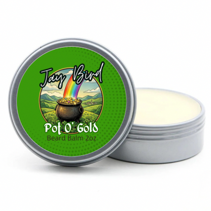 Pot O’ Gold Beard Balm - Sharp Peppermint | Rich Cocoa | Warm Amber