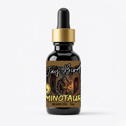 Minotaur Beard Oil (Mythos) | Crushed Pepper • Ancient Oud • Damp Stone