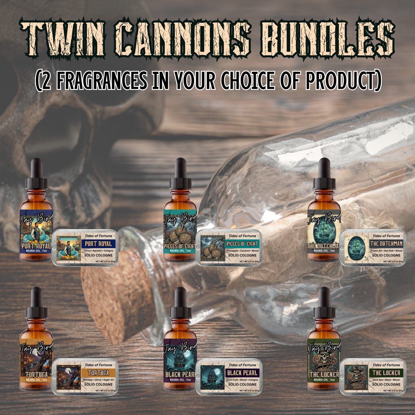 The Twin Cannons (2-Bounty Bundles)