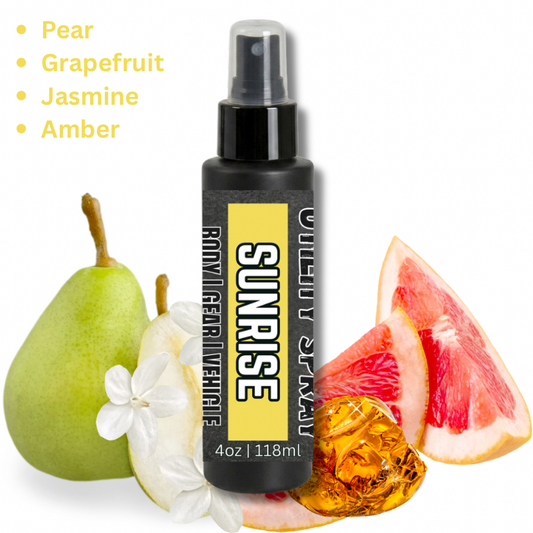Sunrise Utility Spray - Juicy Pear | Radiant Grapefruit | Golden Amber