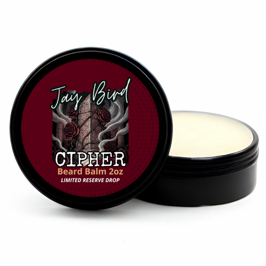 Cipher Beard Balm (Limited Reserve) | Bright Yuzu Citrus • Biting Pepper & Sage • Spiced Oak