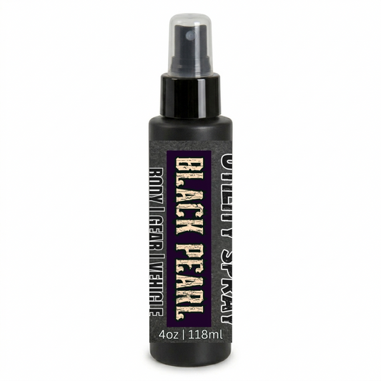 Black Pearl Utility Spray (Tides of Fortune #5) | Tart Midnight Currant • Inky Oceanic Mist • Velvet Amber-Oakmoss