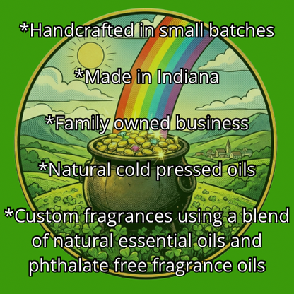 Pot O’ Gold Beard Balm - Sharp Peppermint | Rich Cocoa | Warm Amber