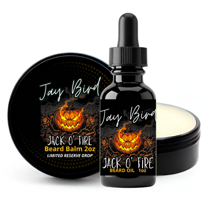 Jack O’ Fire Oil and Balm (Limited Reserve) | Smoldering Embers • Dark Pumpkin • Resinous Oud