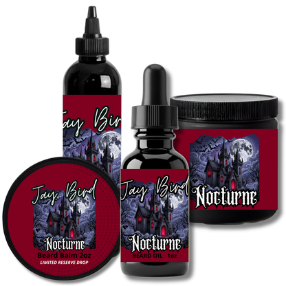 Nocturne Complete Beard (Limited Reserve) | Dark Cherry • Spiced Patchouli • Gothic Cedarwood