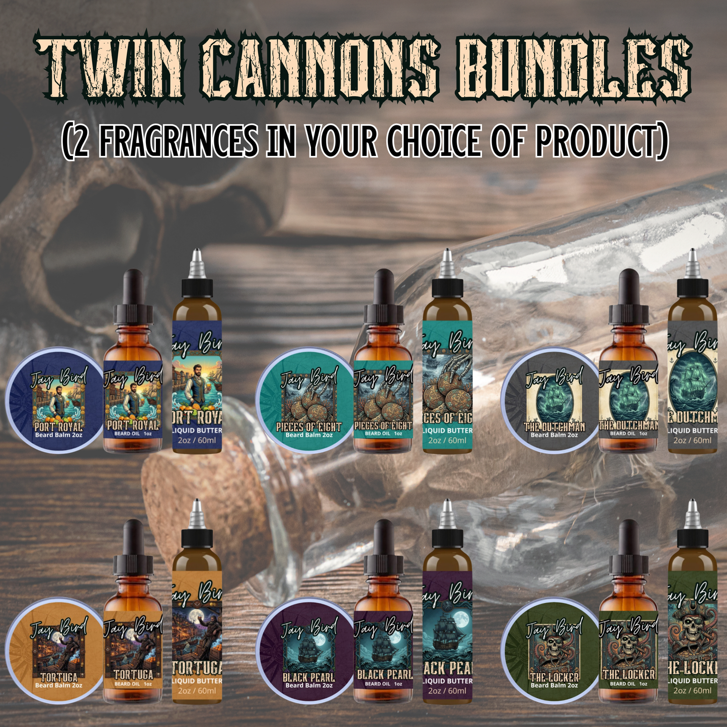The Twin Cannons (2-Bounty Bundles)