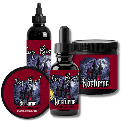 Nocturne Complete Beard (Limited Reserve) | Dark Cherry • Spiced Patchouli • Gothic Cedarwood