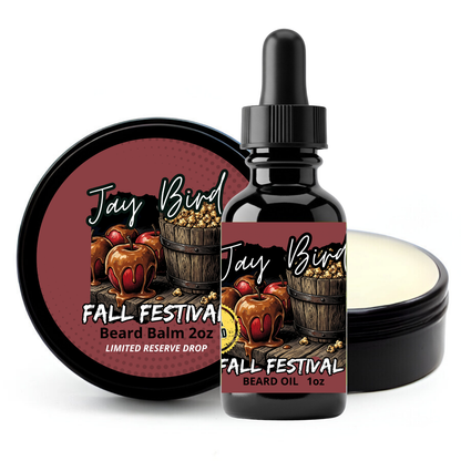 Fall Festival Oil and Balm (Limited Reserve) | Sticky Caramel Apple • Hot Buttered Popcorn • Weathered Barn Wood
