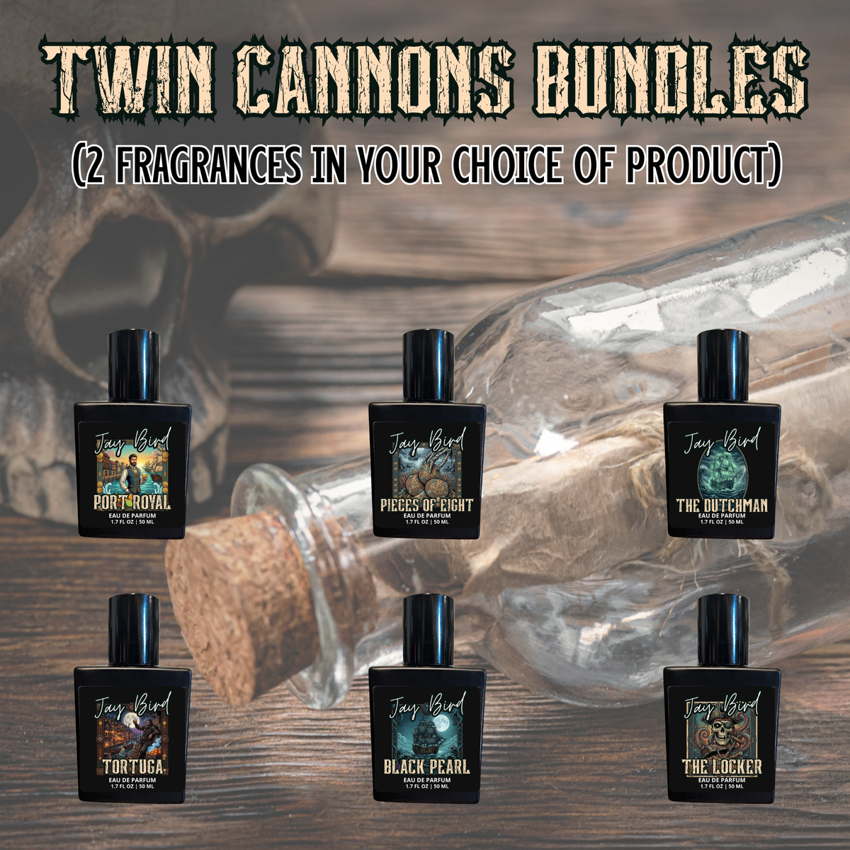 The Twin Cannons (2-Bounty Bundles)