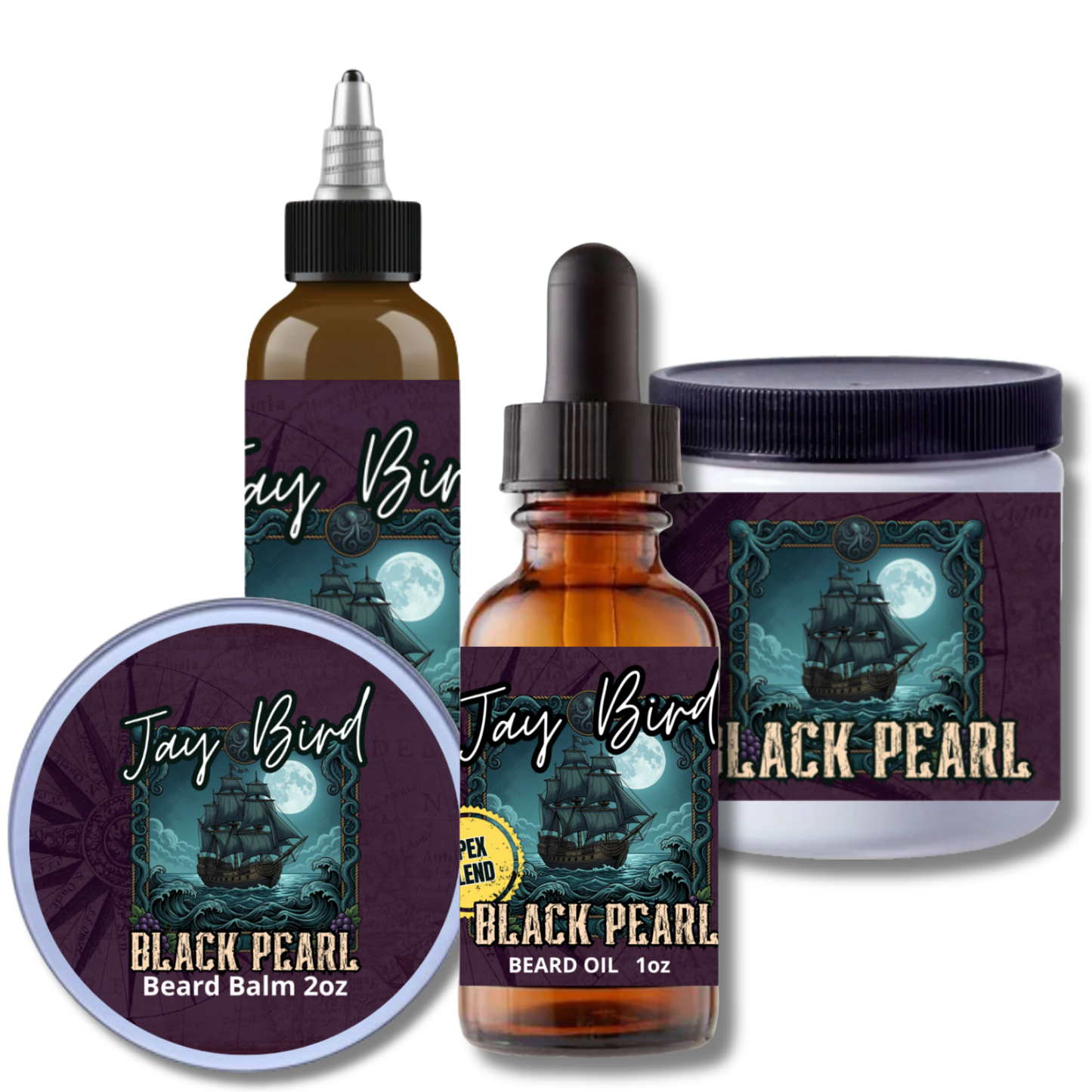 Black Pearl (Tides of Fortune #5) | Tart Midnight Currant • Inky Oceanic Mist • Velvet Amber-Oakmoss