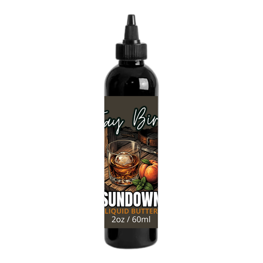 Sundown Liquid Beard Butter (Limited Reserve) | Sweet Georgia Peach • Aged Whiskey • Weathered Cedar