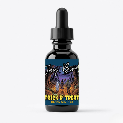 Trick r’ Treat Beard Oil (Limited Reserve) | Halloween Candy • Autumn Leaves • Distressed Woods