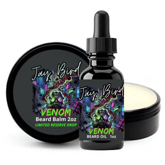 Venom Oil and Balm (Limited Reserve) | Spiked Black Cherry • Resinous Incense • Sharp Yuzu