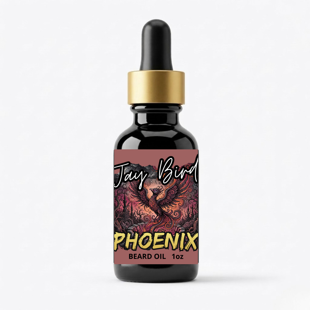 Phoenix Beard Oil (Mythos) | Spicy Mandarin • Warm Amber • Timur Pepper