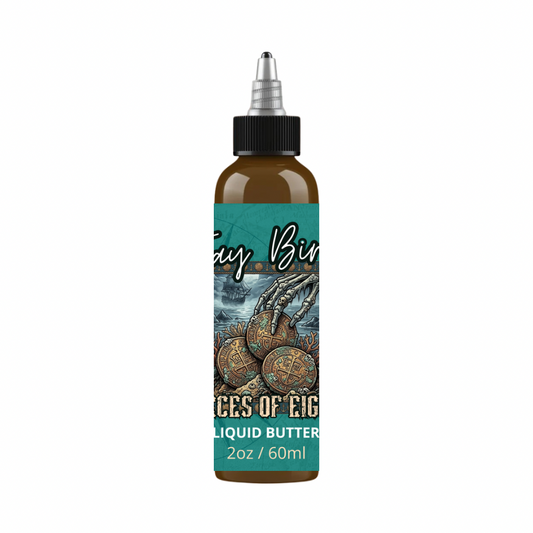 Pieces of Eight Liquid Beard Butter (Tides of Fortune #2) | Sun-Ripened Pineapple • Sacred Hinoki Cypress • Creamy Coconut Water