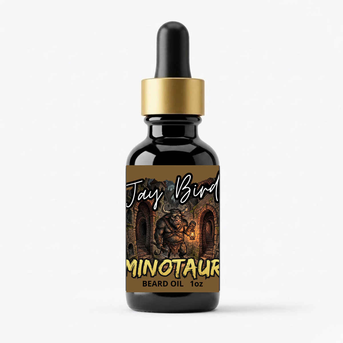 Minotaur Beard Oil (Mythos) | Crushed Pepper • Ancient Oud • Damp Stone