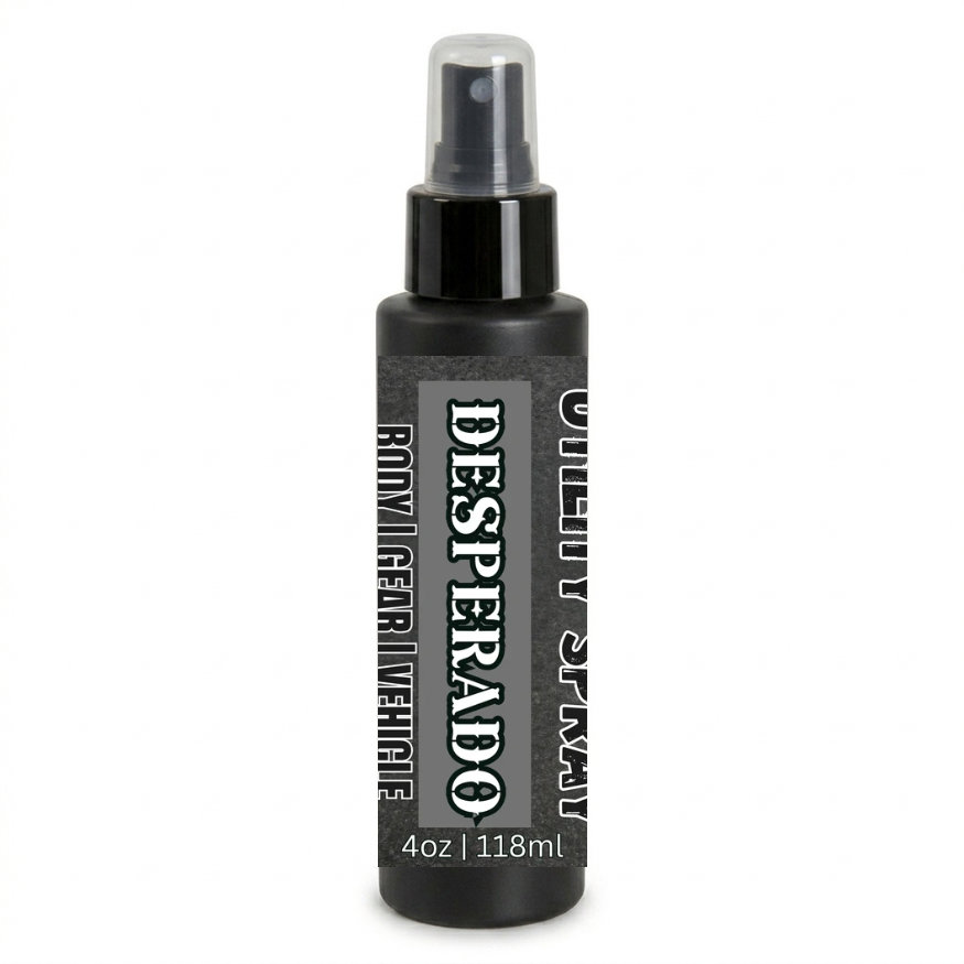 Desperado Utility Spray (Rogue’s Gallery #4) | Cracked Pepper • Smooth Vanilla • Barrel Whiskey