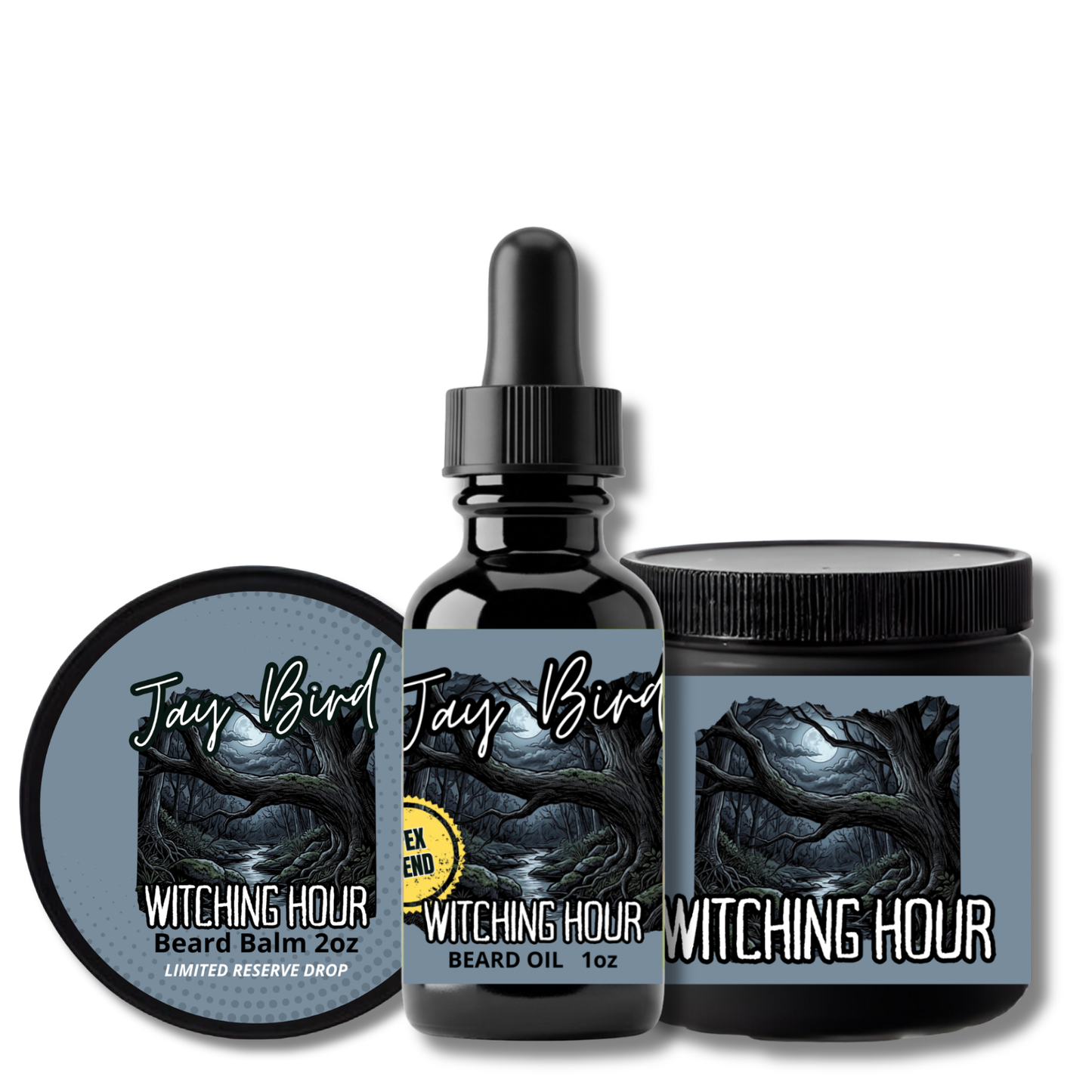 Witching Hour Oil, Balm, and Butter (Limited Reserve) | Dark Blackberry • Ancient Oud • Mystical Resins