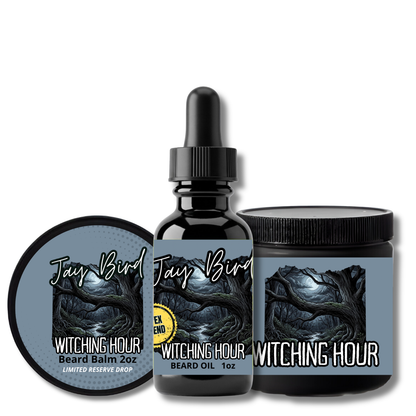 Witching Hour Oil, Balm, and Butter (Limited Reserve) | Dark Blackberry • Ancient Oud • Mystical Resins