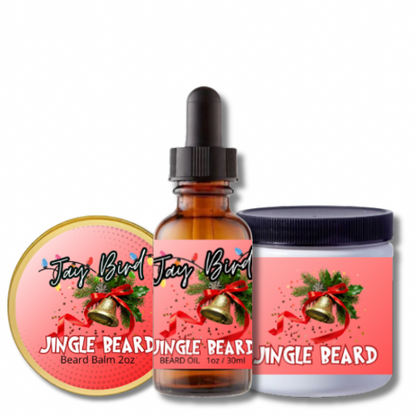 Jingle Beard Style and Soften Kit | Oil, Balm and Butter (Christmas Limited)
