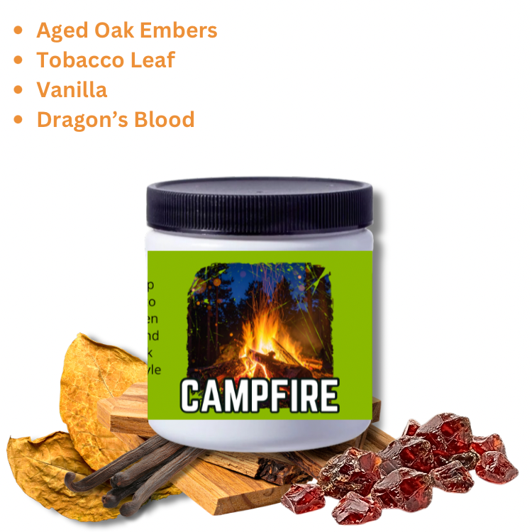 Campfire 2.0 Beard Butter - Smoldering Embers | Aged Oak | Dragon’s Resin