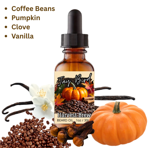 Harvest Brew Beard Oil (Limited Time) | Pumpkin Coffee