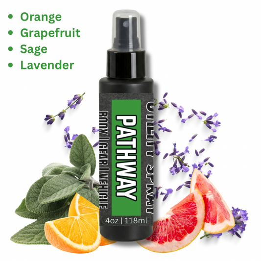 Pathway Utility Spray - Zesty Citrus | Herbal Sage | Exotic Oud