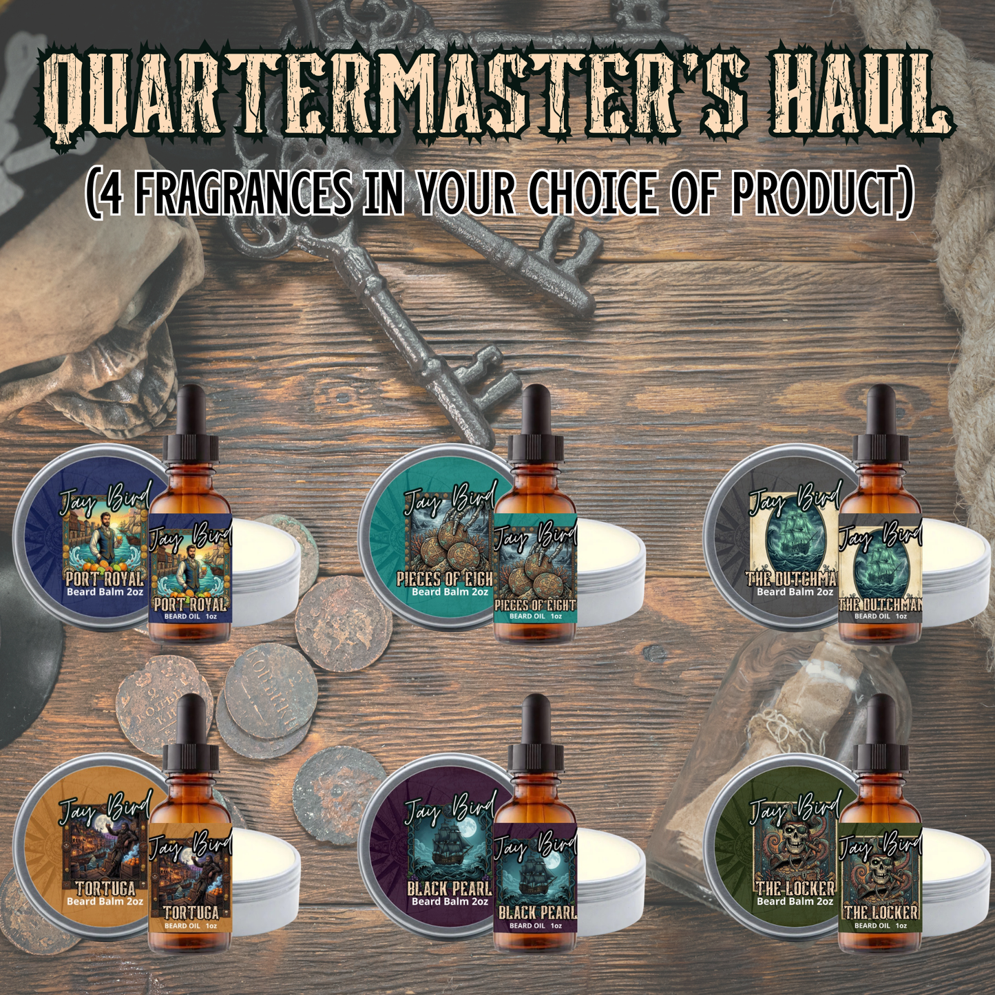 The Quartermaster’s Haul (4-Bounty Bundles)
