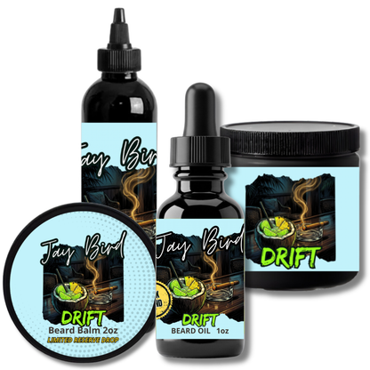 Drift Complete Beard (Limited Reserve) | Distilled Lime • Tropical Coconut • Smooth Cuban Tobacco