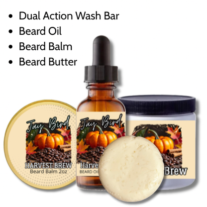 Harvest Brew All-In-One Kit | Oil, Balm, Butter, and Wash Bar (Limited Time)