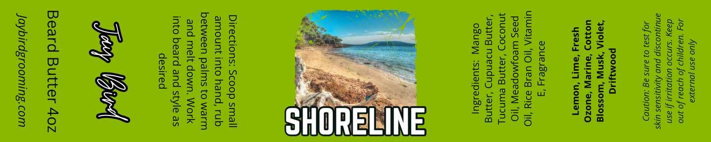 Shoreline Beard Butter | Crisp Marine Citrus