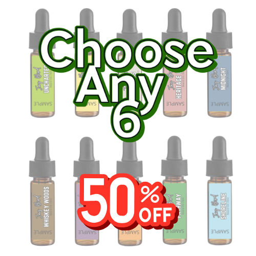Beard Oil Sampler - 6 Pack | Your Choice of Fragrance