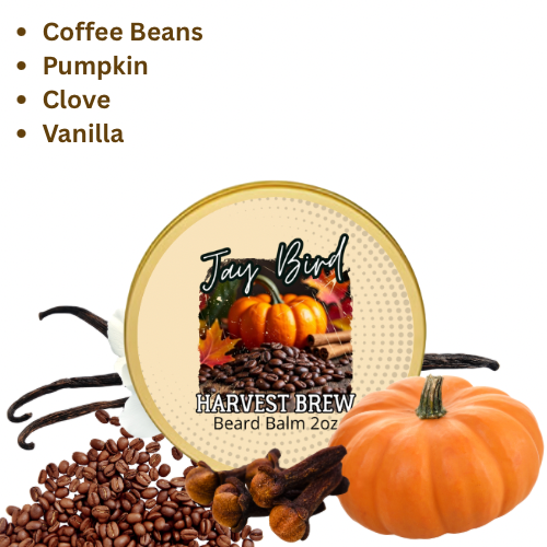 Harvest Brew Beard Balm (Limited Time) | Pumpkin Coffee