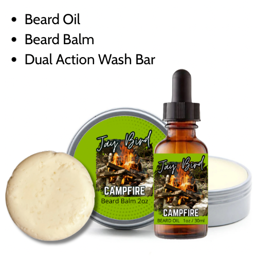Campfire Groom and Clean Kit | Oil, Balm, and Wash Bar
