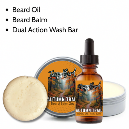 Groom and Clean Kit | Oil, Balm, and Wash Bar