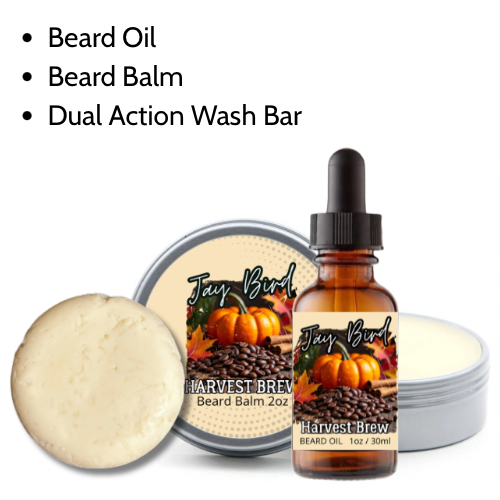 Harvest Brew Groom and Clean Kit | Oil, Balm, and Wash Bar (Limited Time)