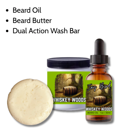 Whiskey Woods Nourishing Wash Kit | Oil, Butter, and Wash Bar