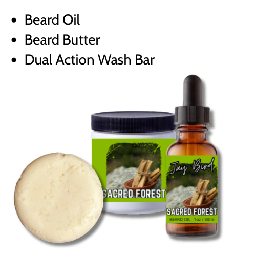 Sacred Forest Nourishing Wash Kit | Oil, Butter, and Wash Bar
