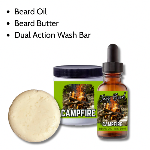 Campfire Nourishing Wash Kit | Oil, Butter, and Wash Bar