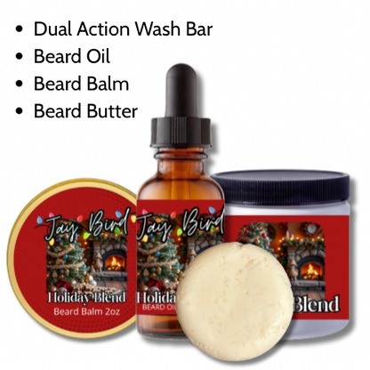 Holiday Blend All-In-One Kit | Oil, Balm, Butter, and Wash Bar (Limited Time)