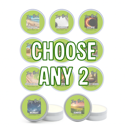 Beard Balm Dual Pack | Your Choice of Fragrances