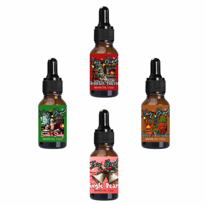 Holiday Collection Beard Oil 4 Pack