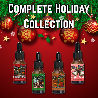 Holiday Collection Beard Oil 4 Pack