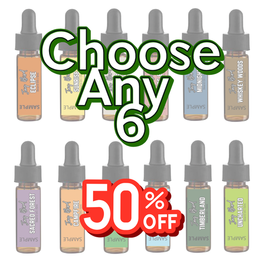 Beard Oil Sampler - 6 Pack | Your Choice of Fragrance