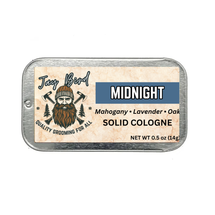 Midnight Solid Cologne - Cool Lavender | Shadowed Oak | Velvety Mahogany