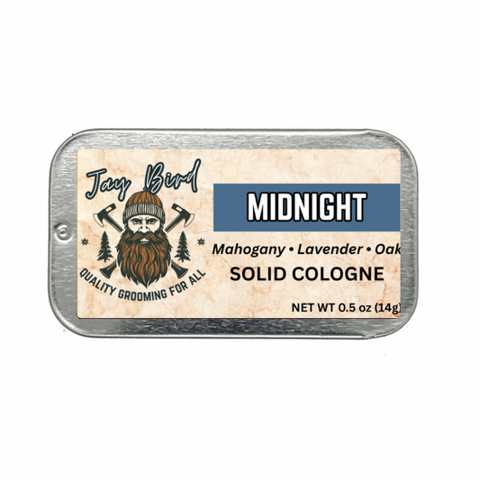 Midnight Solid Cologne - Cool Lavender | Shadowed Oak | Velvety Mahogany