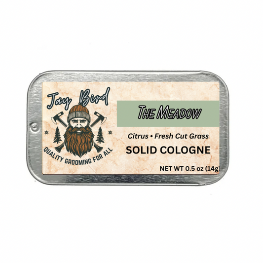 The Meadow Solid Cologne (Spring Seasonal) - Fresh Grass | Wild Clover | Earthy Dew